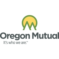Oregon Mutual twin mountains insurance logo